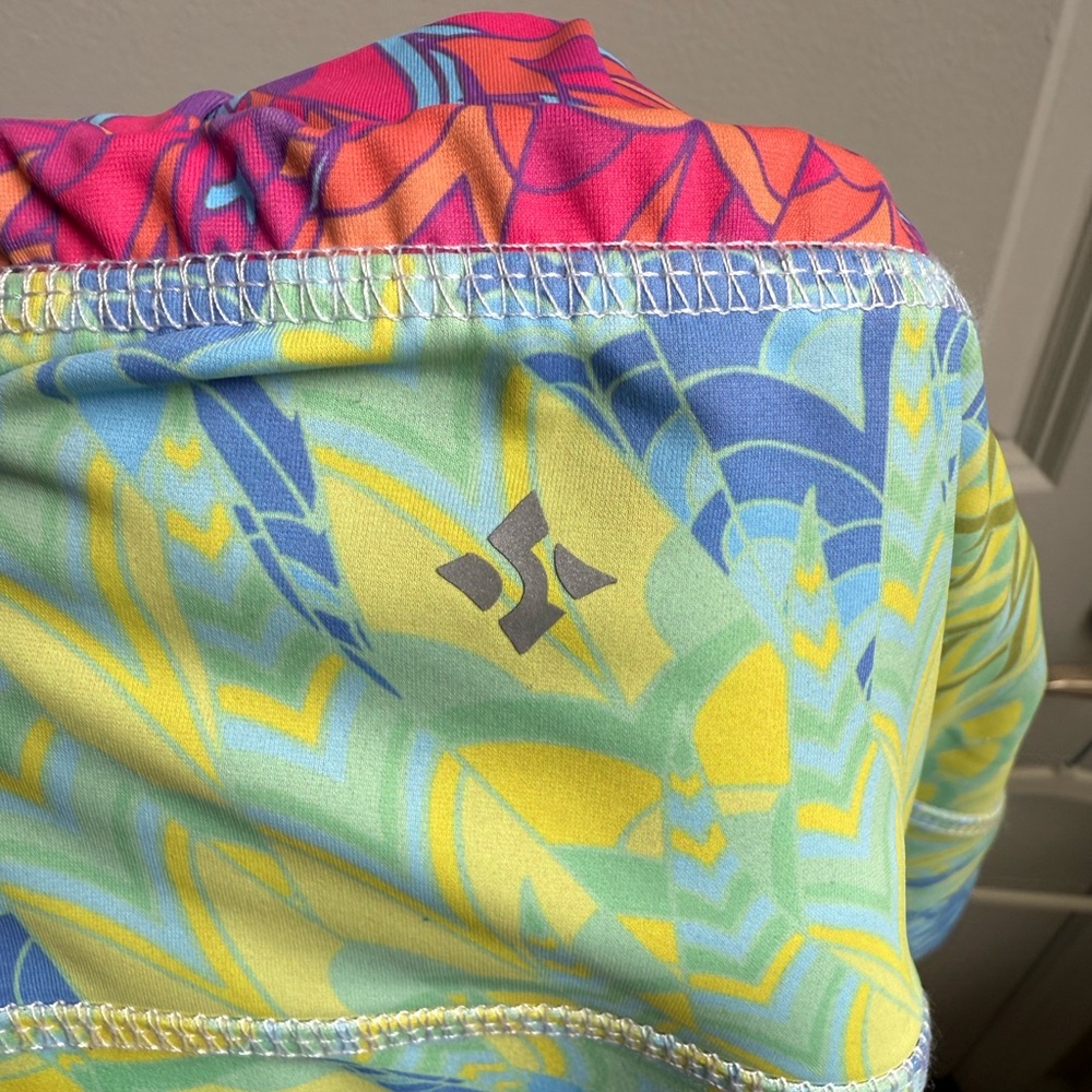 Reversible Colorful Patterned Leggings - Picture 3 of 5